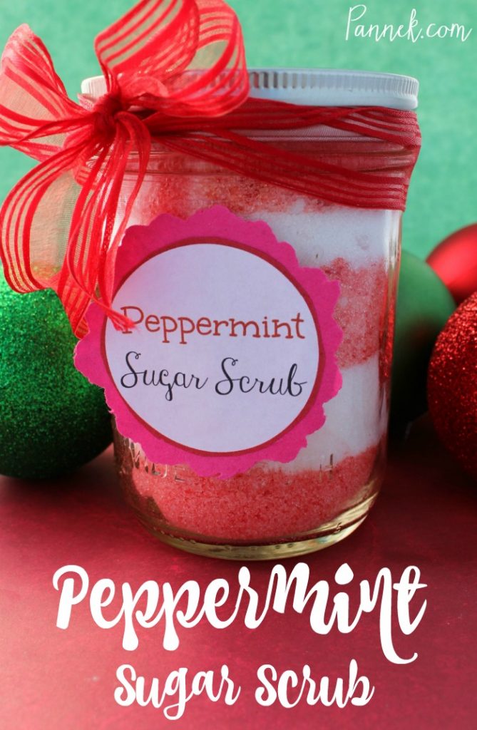 peppermint sugar scrub